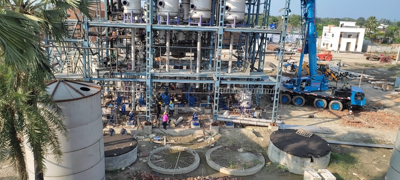 Ethanol Plant Civil Construction by Nirman Engineers Associates